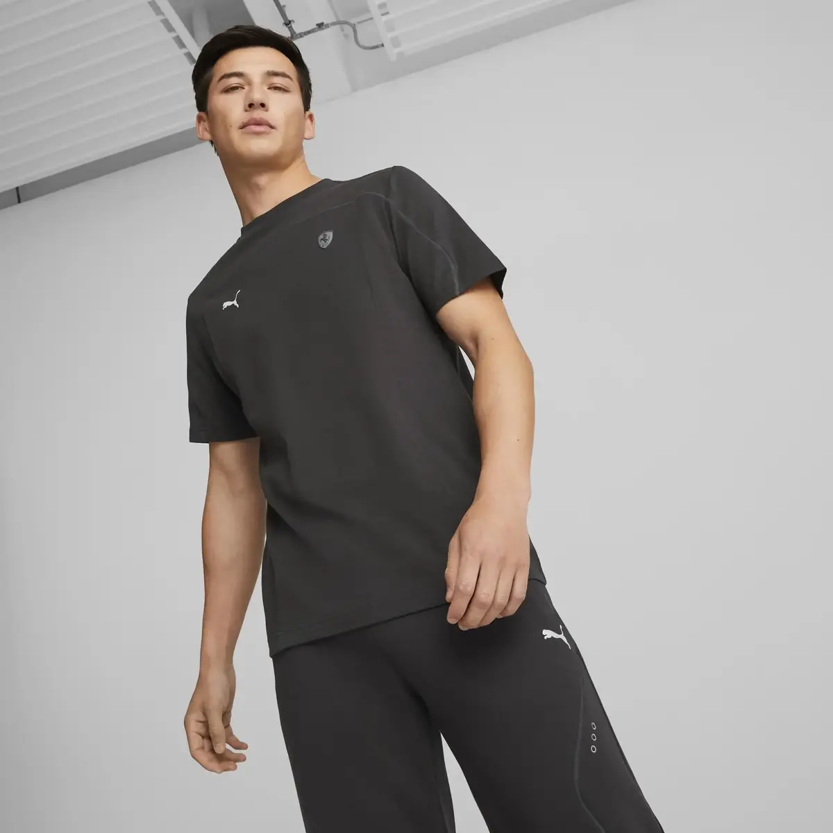 Puma Ferrari Style Tee Siyah Erkek/Unisex T-Shirt