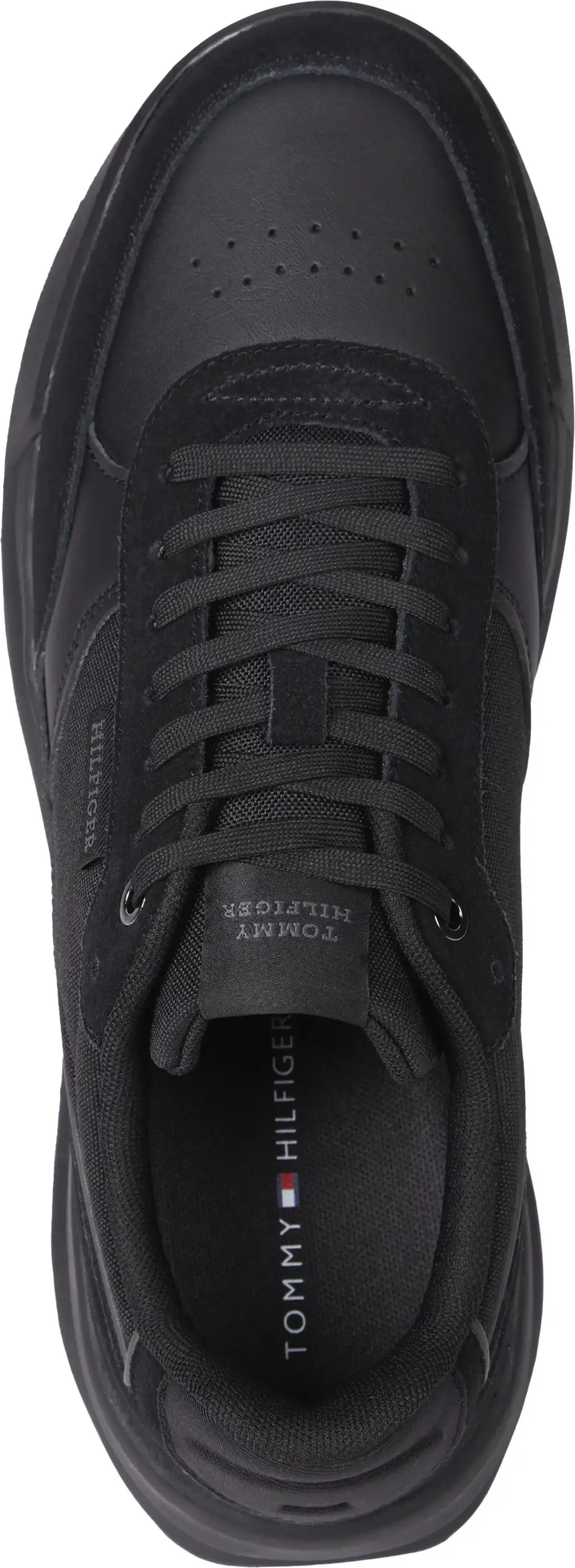 Tommy Hilfiger RETRO RUNNER MIX RWB, BDS Siyah Erkek Spor Ayakkabı & Sneaker