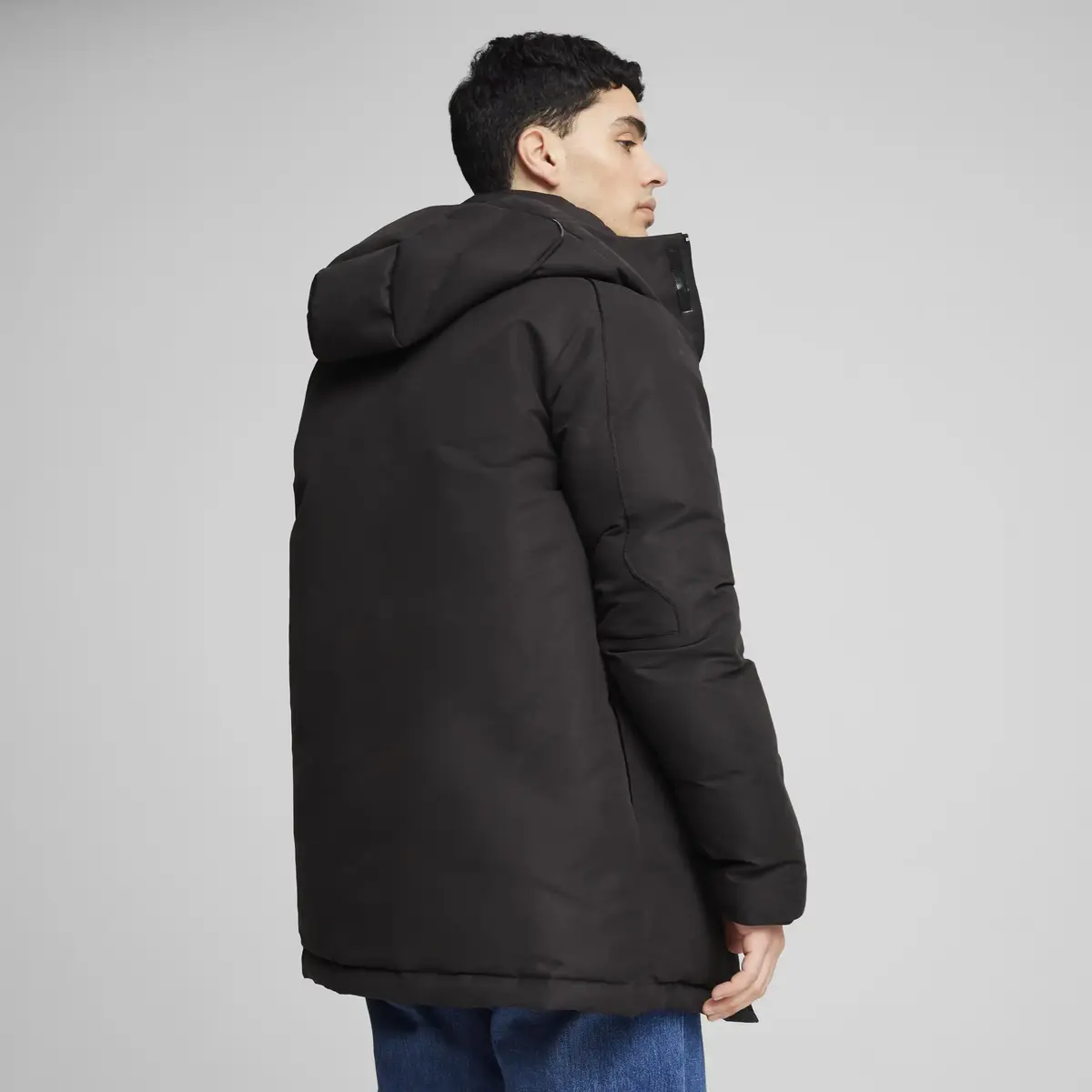 Puma BMW MMS LIFE JACKET Siyah Erkek Şişme Mont