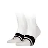 Puma PUMA HERITAGE FOOTIE 2P UNISEX white Beyaz Unisex Çorap