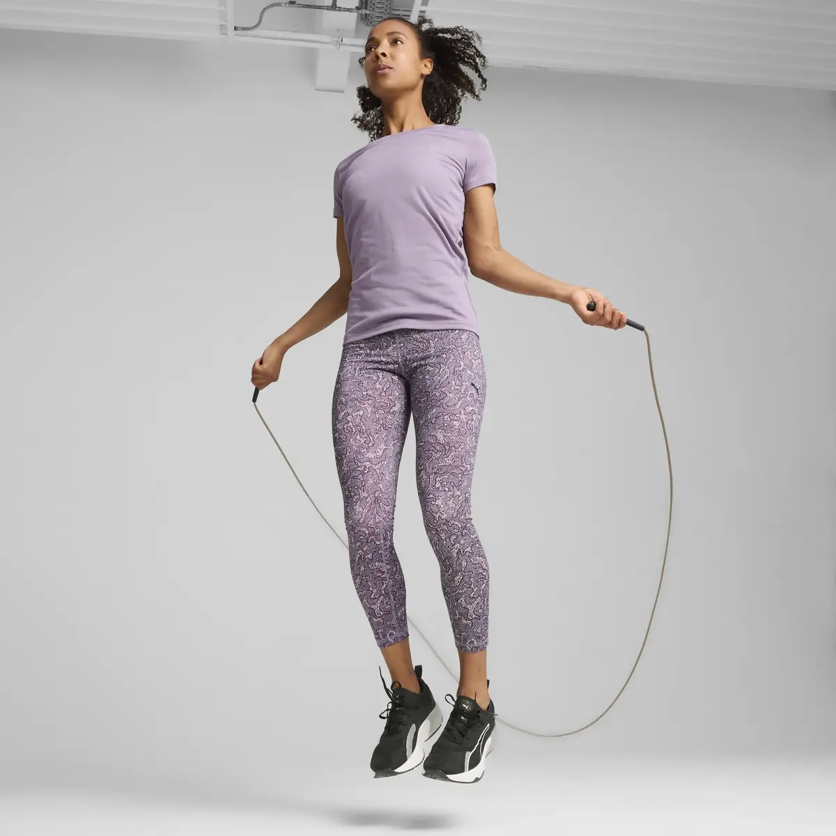Puma PERFORMANCE TEE W Mor Kadın T-Shirt