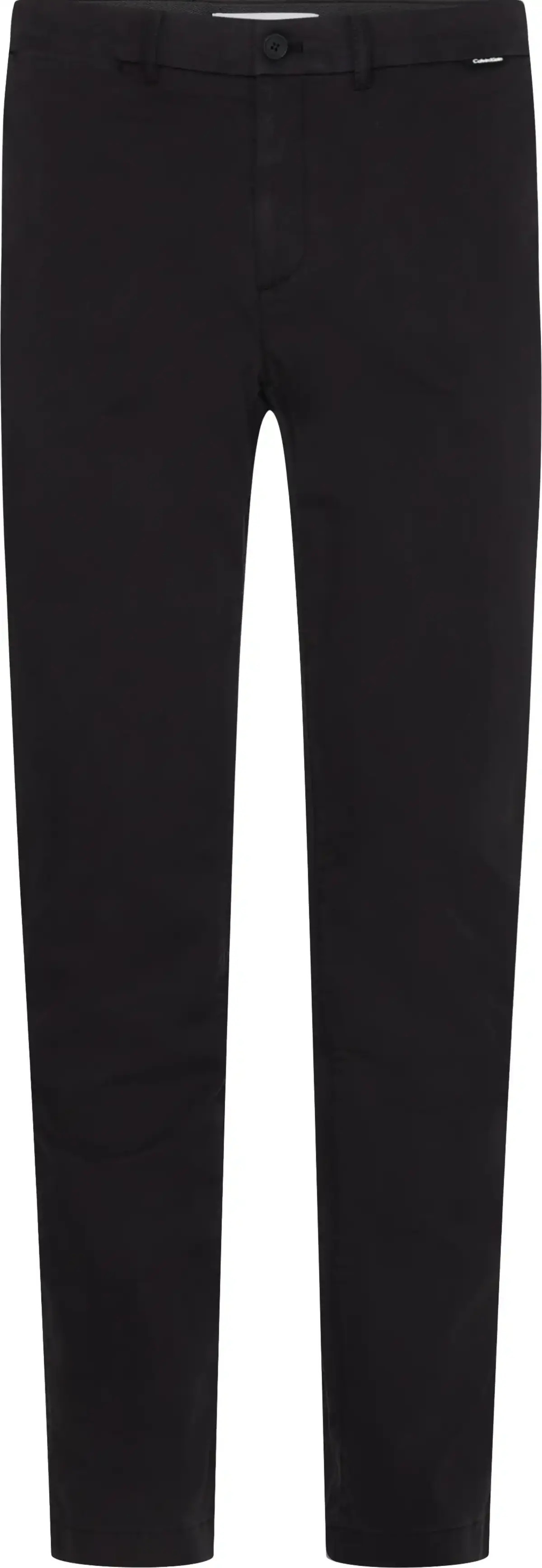 Calvin Klein SLIM FIT GARMENT DYE Erkek Siyah Chino