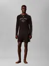 Calvin Klein WAFFLE SHORT, UB1 Siyah Erkek Şort