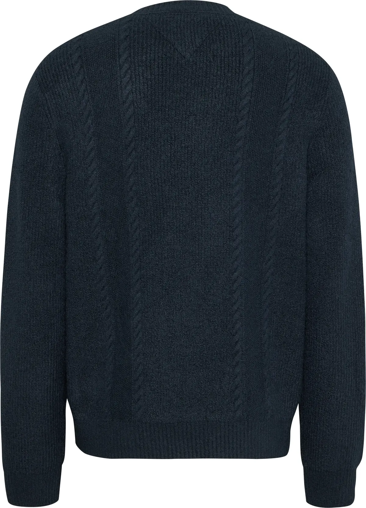 Tommy Hilfiger TJM SLIM CABLE KNIT Erkek Lacivert Kazak