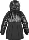 Calvin Klein LONG BELTED PUFFER C Kadın Siyah Şişme Mont