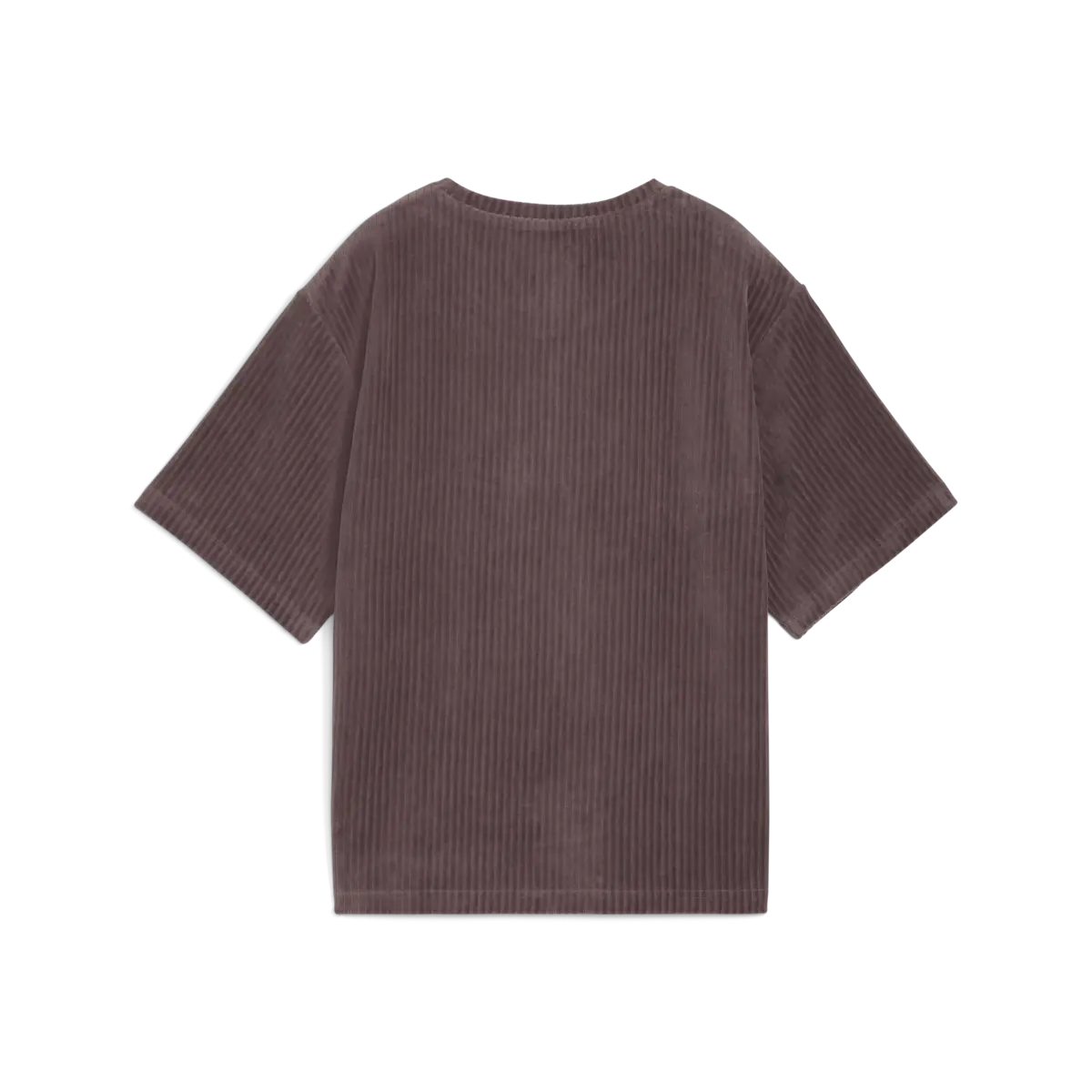 Puma ESS ELEVATED Velour Tee Mor Kadın Kadife T-shirt