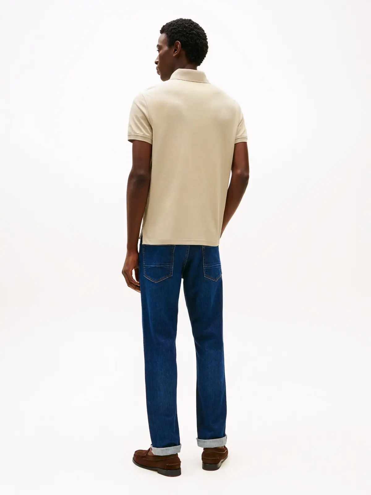 Tommy Hilfiger 1985 REGULAR POLO, RBT Bej Erkek T-Shirt & Polo