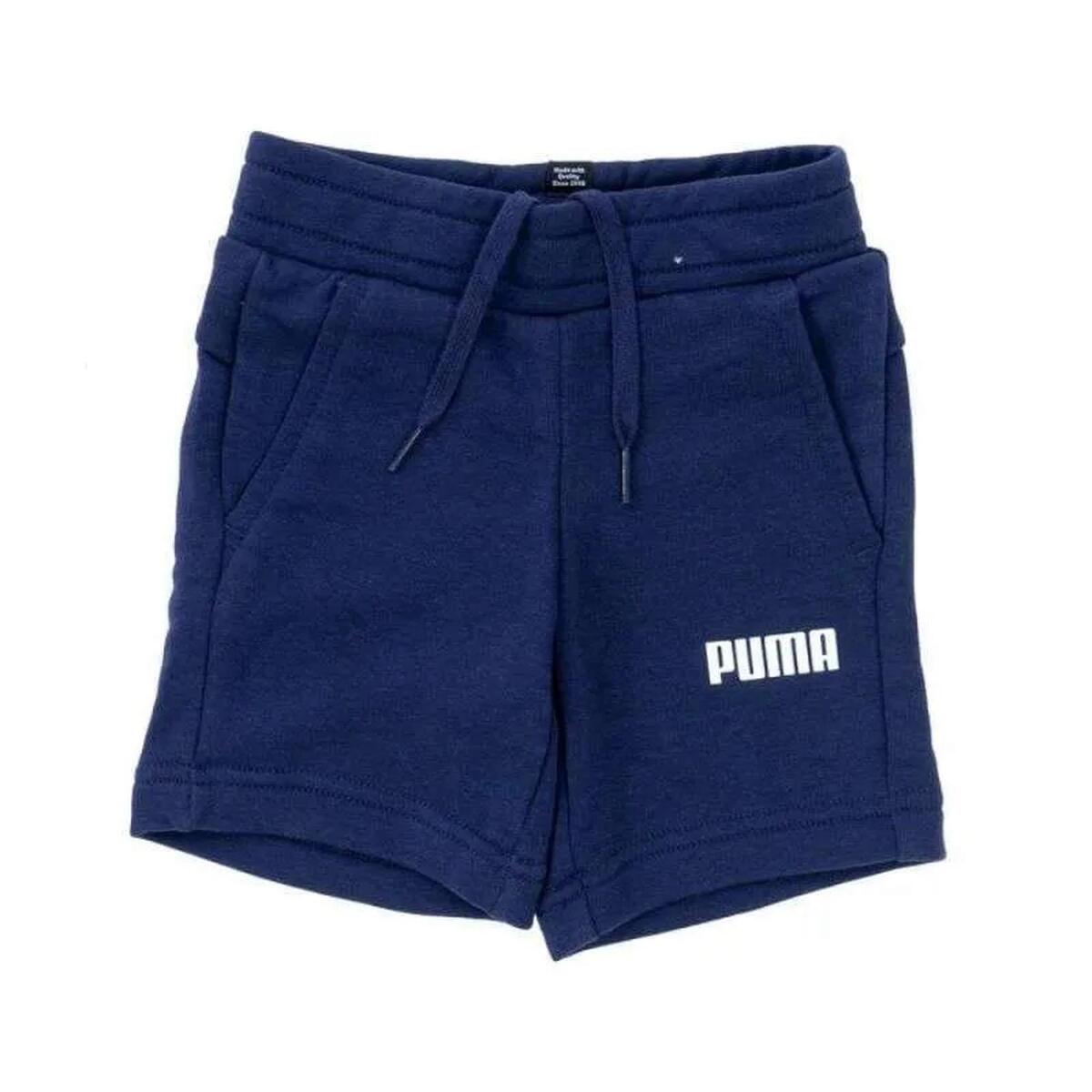 Puma Boys ESS Sweat Short TR Lacivert Erkek Şort