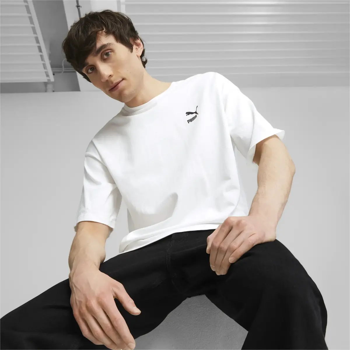 Puma BETTER CLASSICS Tee Beyaz Erkek T-Shirt