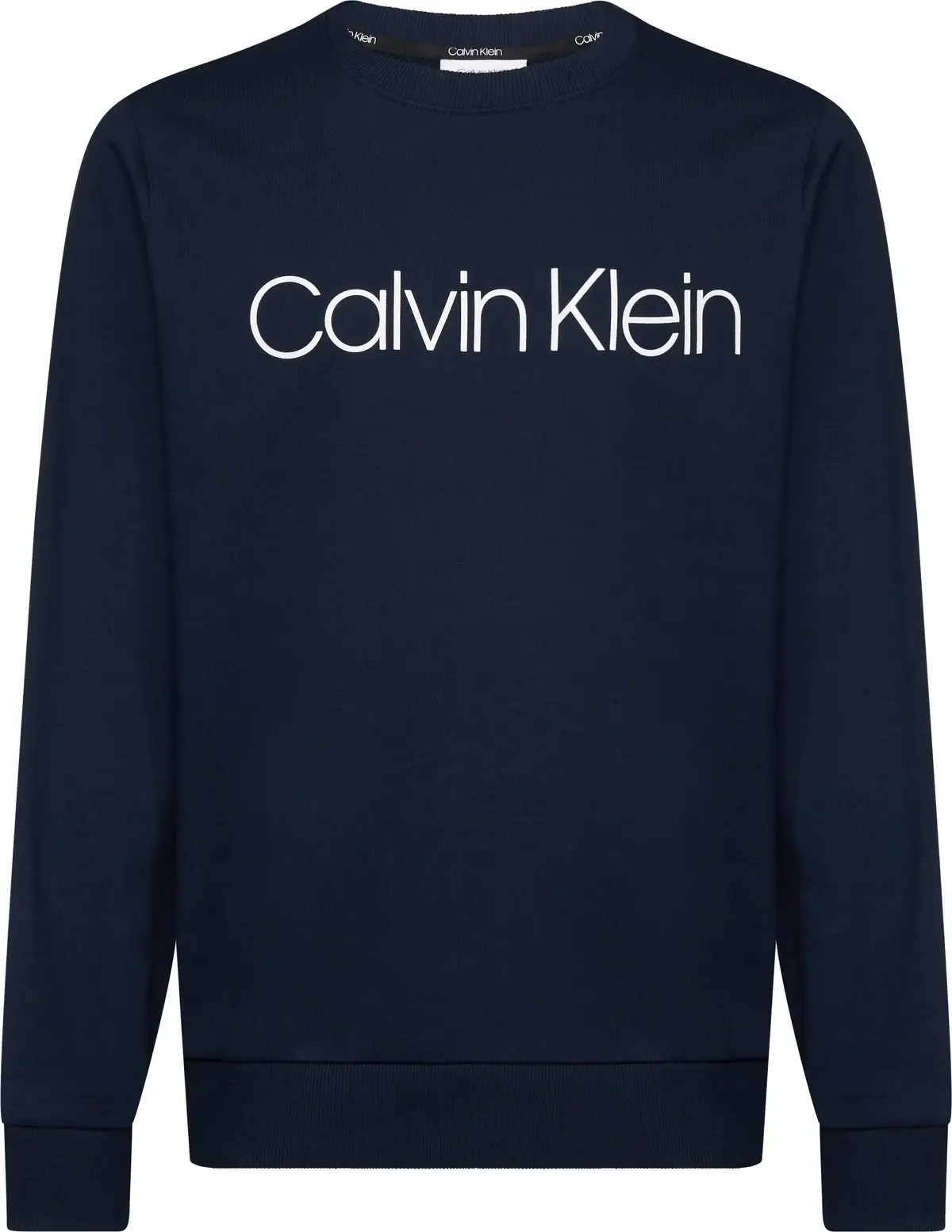 Calvin Klein COTTON LOGO SWEATSHI Erkek Lacivert Sweatshirt