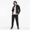 Puma Evostripe Full-Zip Hoodie Siyah Kadın Fermuarlı Hoodie