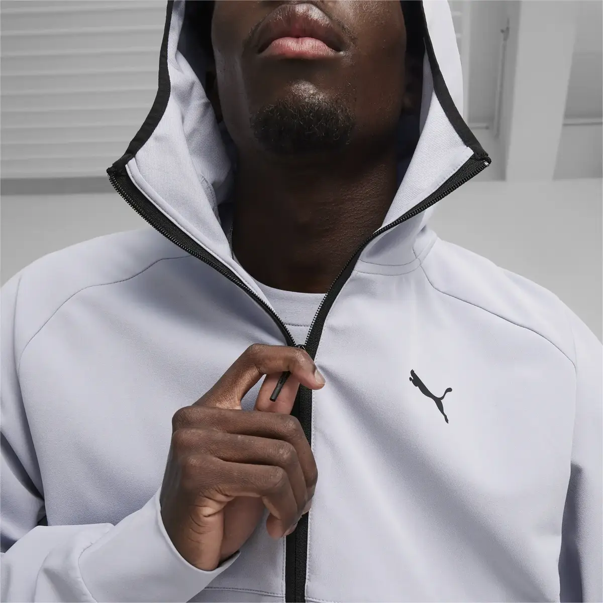 PUMATECH Track Jacket WV Gri Erkek Fermuarlı Ceket