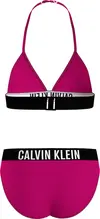 Calvin Klein TRIANGLE BIKINI SET Kadın Pembe Bikini Takımı
