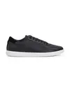 Calvin Klein LOW TOP LACE UP TMBL Siyah Erkek Günlük Spor Ayakkabı