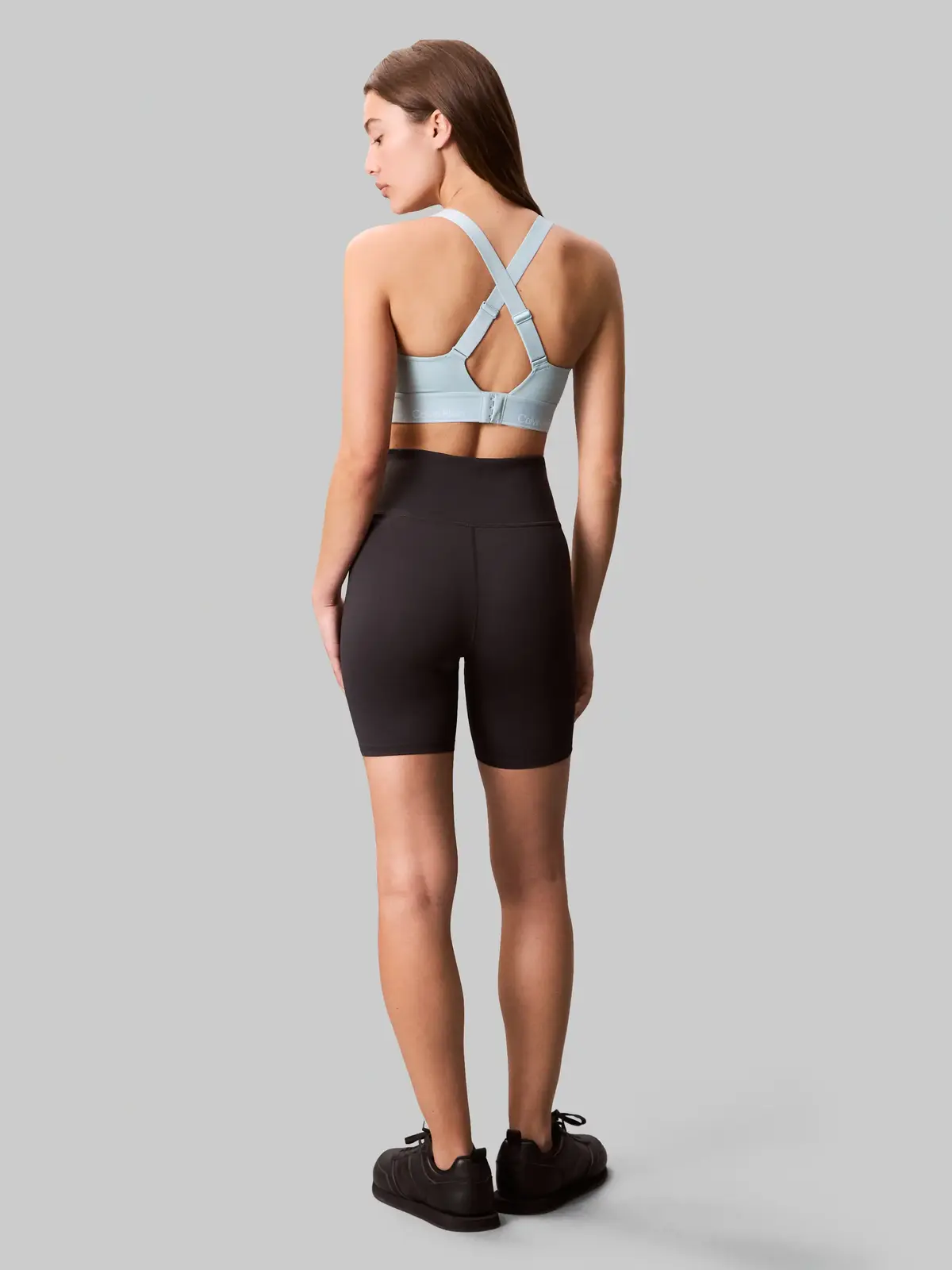 Calvin Klein WO - SPORTS BRA HIGH Mavi Bralet