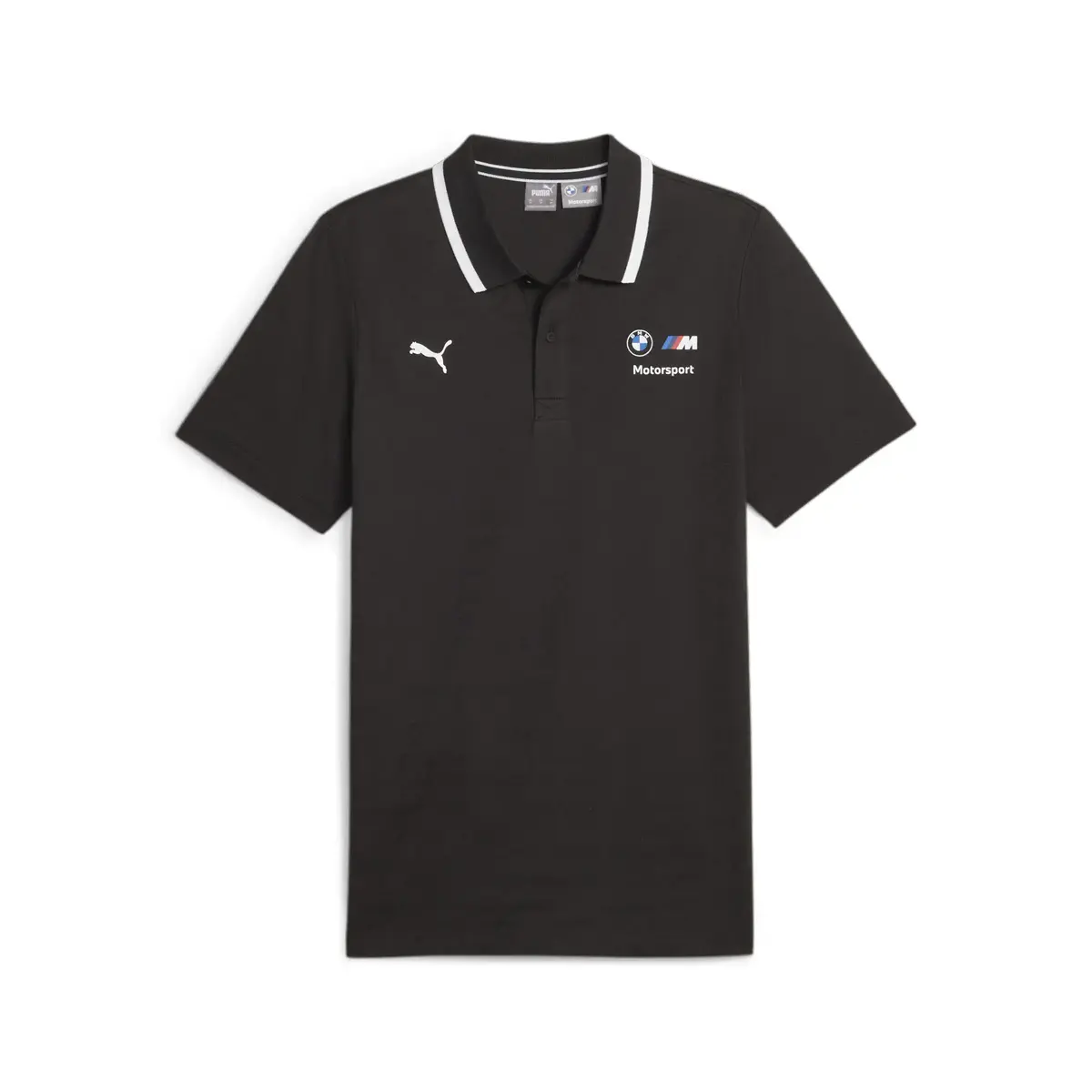 Puma BMW MMS Jacquard Polo Siyah Erkek T-Shirt