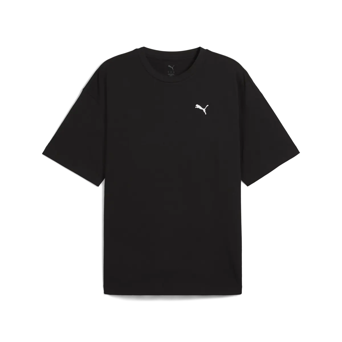 PUMA WARDROBE ESS Oversized Tee PUMA Black Siyah Erkek T-Shirt