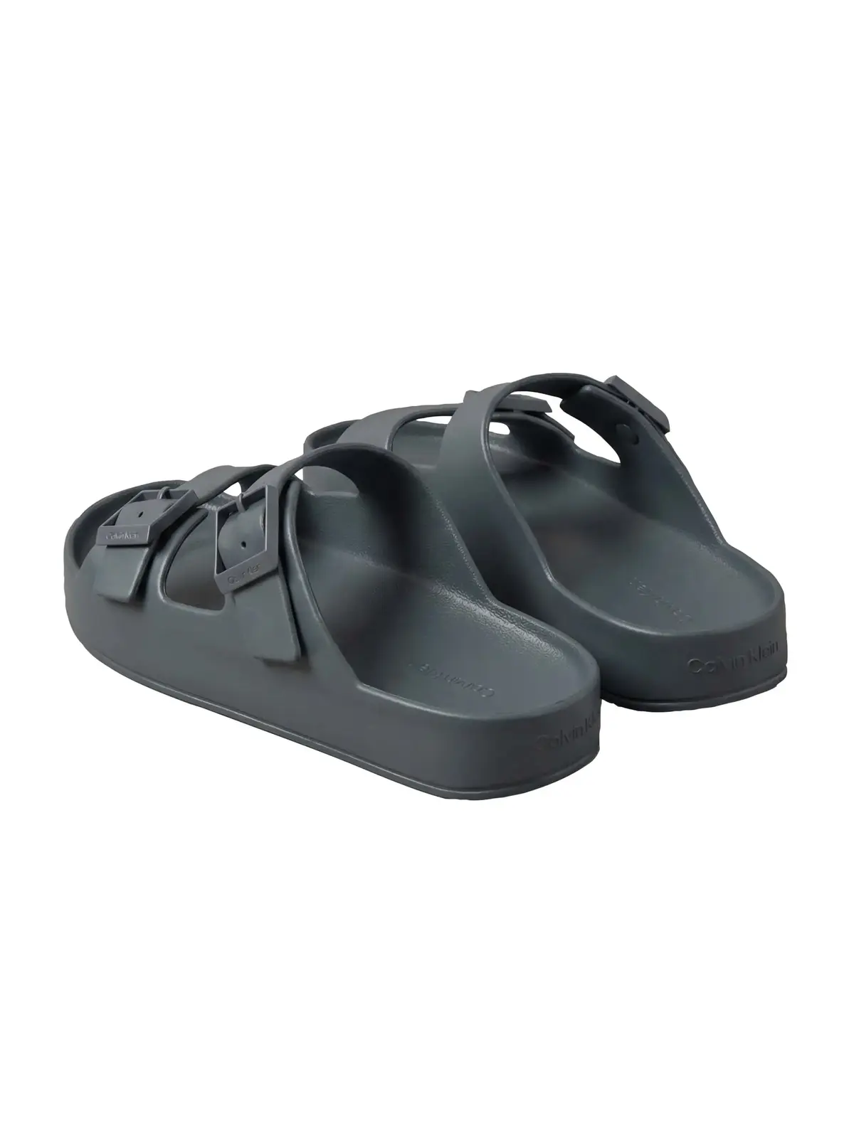 Calvin Klein ERGON EVA DOUBLE BAR Koyu Gri Erkek Terlik