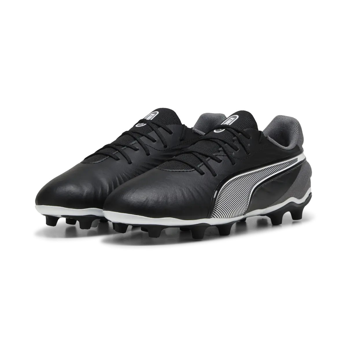 Puma KING MATCH FG/AG Jr Siyah Erkek Çocuk Krampon