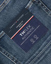 Tommy Hilfiger STRAIGHT DENTON PSTR Erkek Mavi Kot Pantolon