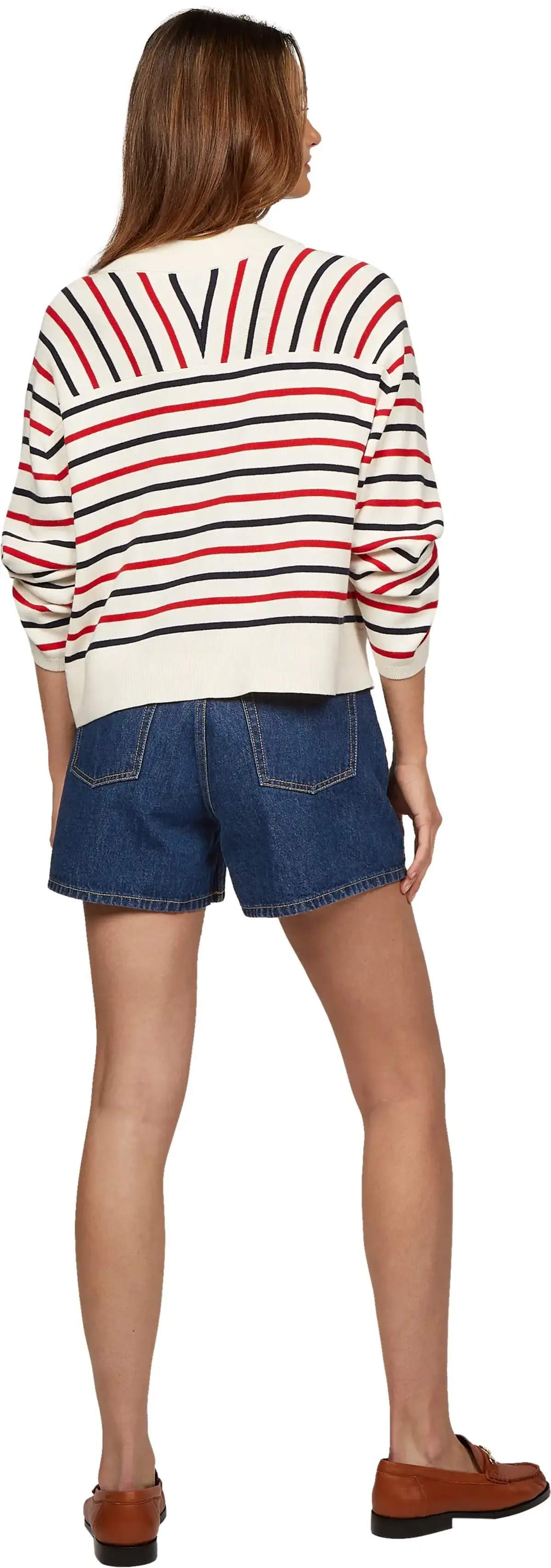 Tommy Hilfiger DNM MINI SHORT HW AC, 1A4 Mavi Kadın Şort