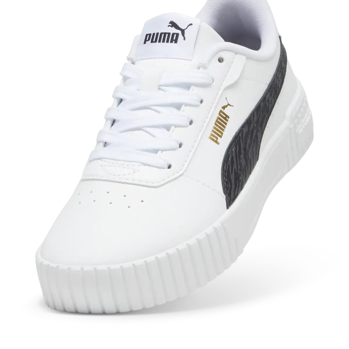 Puma Carina 2.0 Zebra Jr Beyaz Kadın Spor Ayakkabı & Sneaker