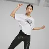 Puma WOMENS GRAPHIC BOXY CROP TEE Spring Lavender Kadın Tank / Kolsuz Üst