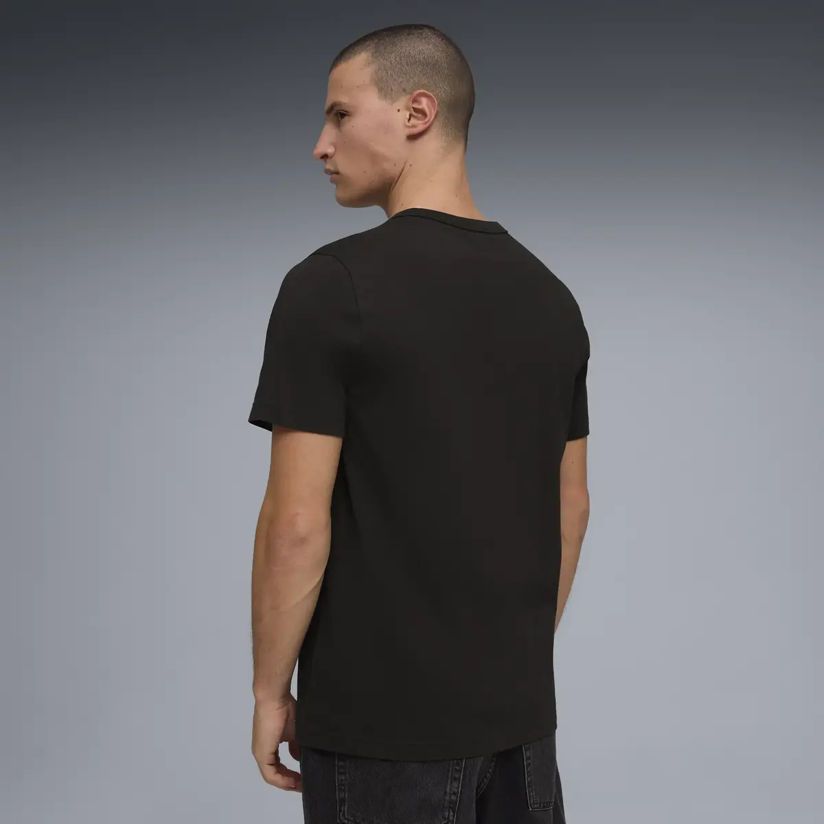 Puma CLASS Graphic Tee Siyah Erkek T-Shirt & Polo