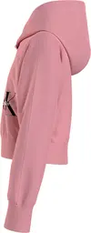 Calvin Klein MONOGRAM OFF PLACED Kadın Pembe Hoodie