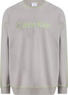 Calvin Klein L/S SWEATSHIRT Erkek Gri Sweatshirt