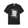 PUMA X PLAYSTATION Tee Siyah Erkek T-Shirt