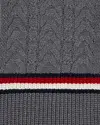 Tommy Hilfiger TH PREMIUM CABLE KNI Erkek Gri Atkı