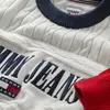 Tommy Hilfiger TJW RLXD CROP ARCHIV Kadın Kırmızı Kazak