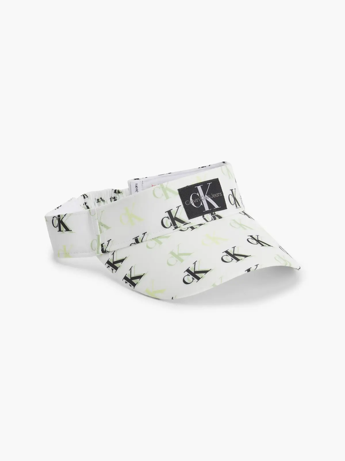 Calvin Klein AOP VISOR Erkek Beyaz Şapka