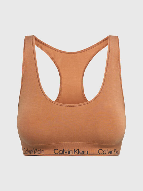 Calvin Klein RACERBACK BRALETTE Kadın Kahverengi Bralet