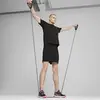 Puma ESSENTIALS HEATHER CAT Tee Siyah Erkek T-Shirt