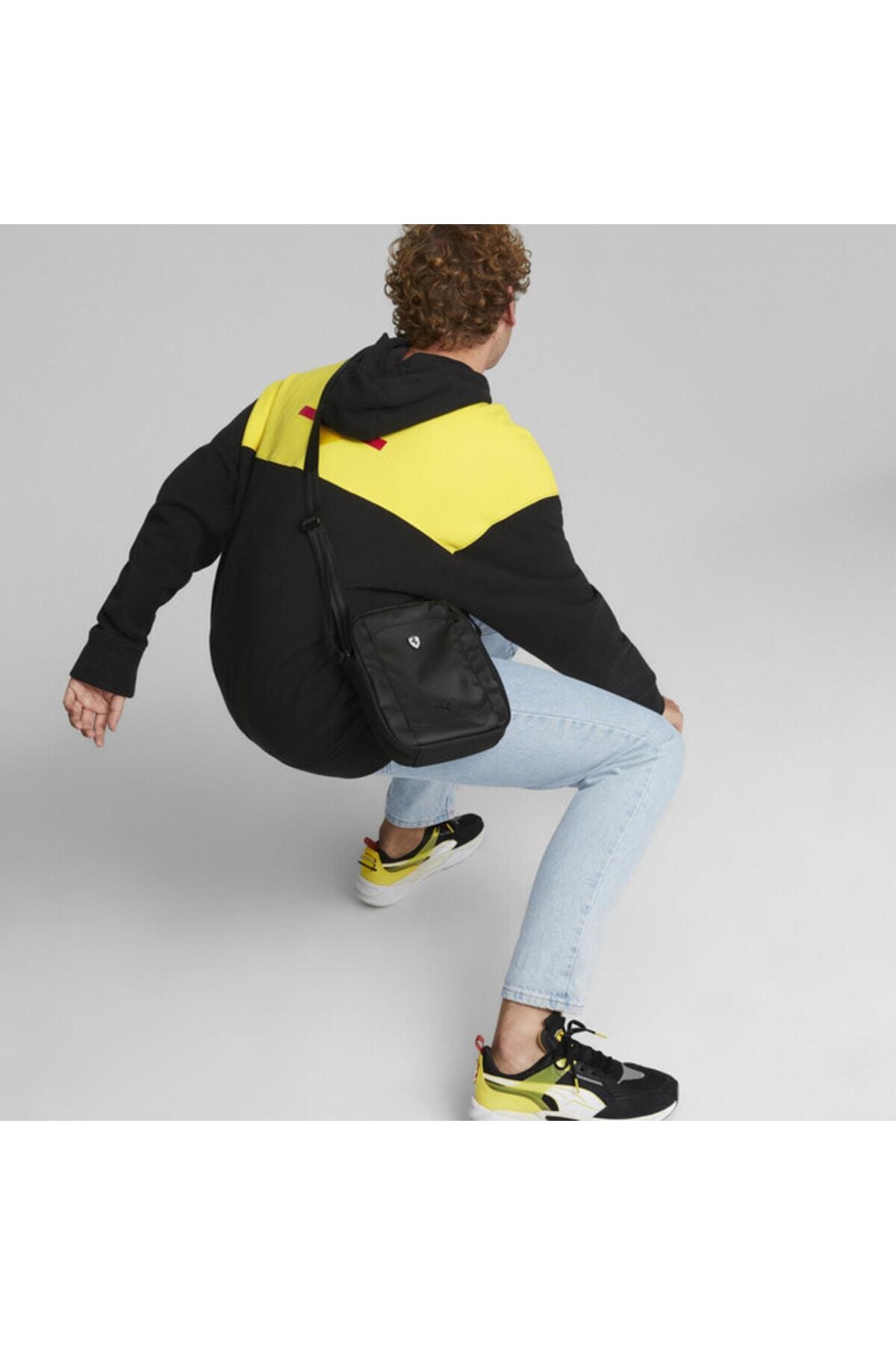 Puma Ferrari Sptwr Style Portable Siyah Unisex Çapraz Omuz Çantası