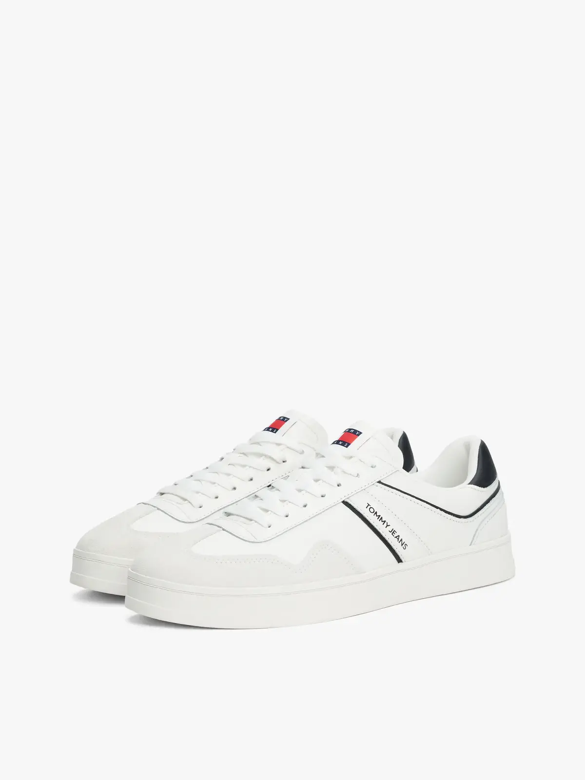 Tommy Hilfiger THE GREENWICH LEATHE, TCR Beyaz Erkek Spor Ayakkabı & Sneaker