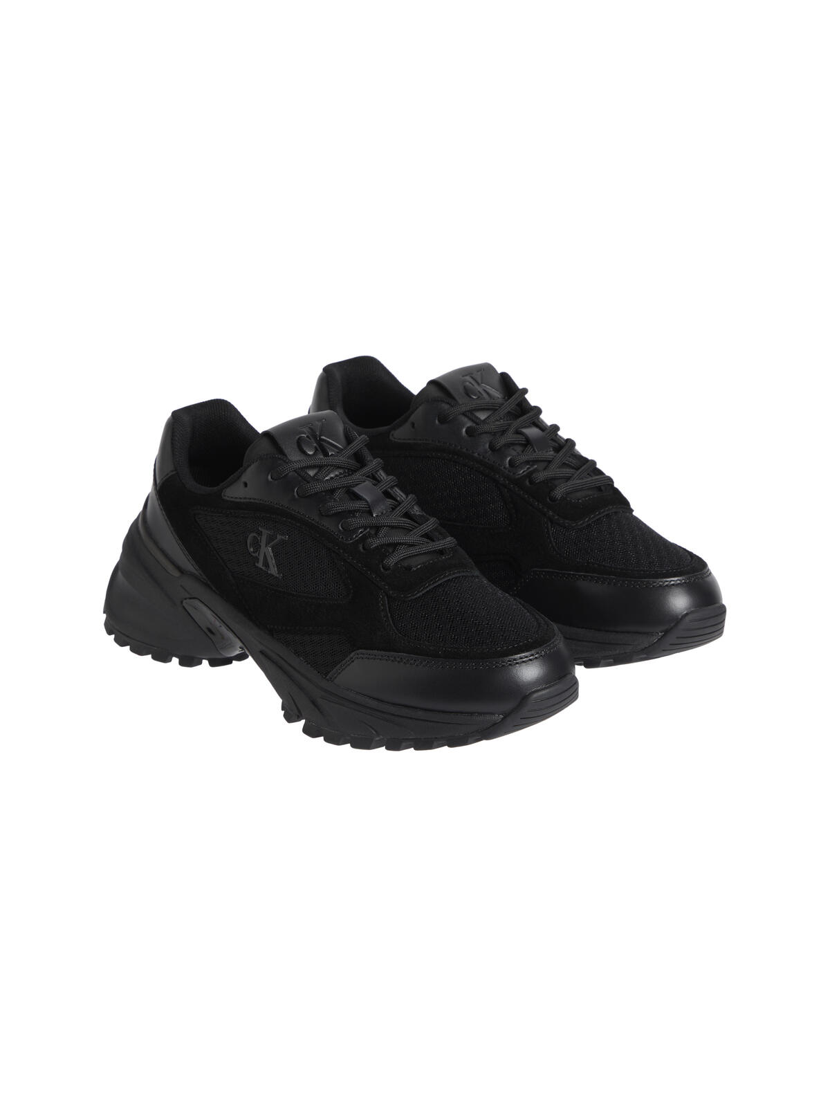 Calvin Klein HIKE RUNNER MESH MIX Siyah Erkek Günlük Spor Ayakkabı Calvin Klein HIKE RUNNER MESH MIX Siyah Erkek Günlük Spor Ayakkabı