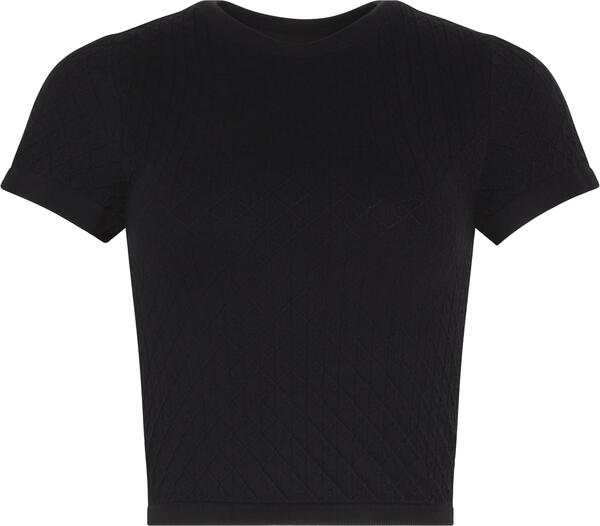 Calvin Klein SEAMLESS TEE Siyah Kadın T-Shirt