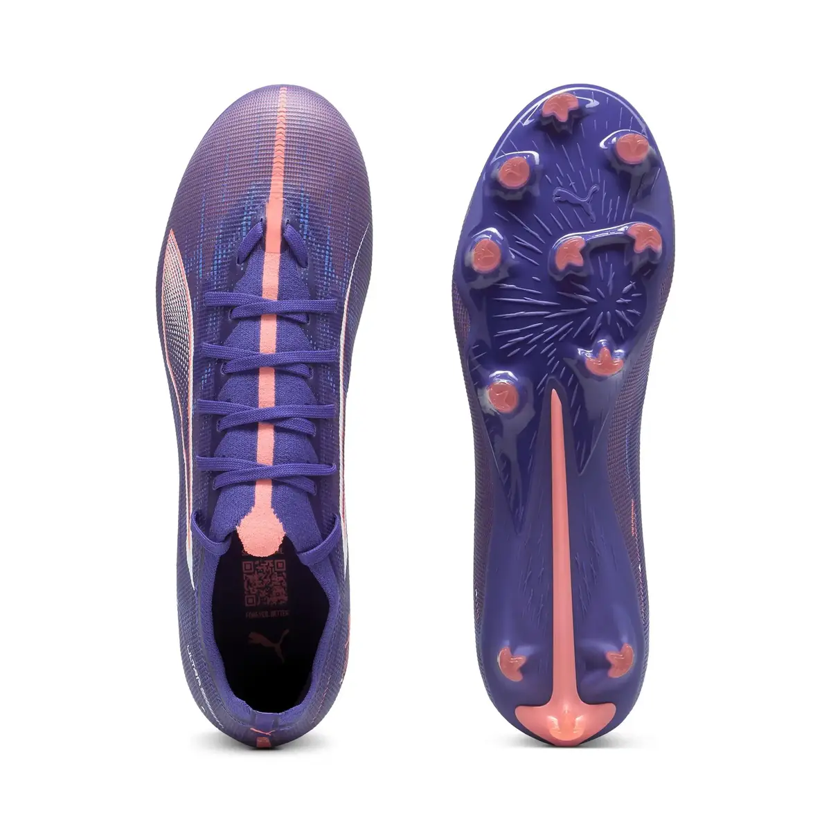 Puma ULTRA 5 MATCH FG/AG Mor Erkek Krampon