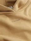 Calvin Klein NANO LOGO RELAXED HO Kadın Bej Sweatshirt