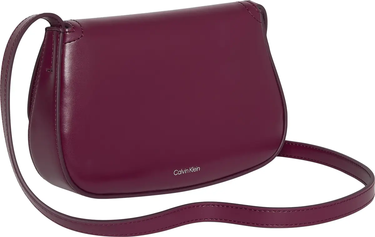 Calvin Klein CK FLAP CAMERA BAG Kadın Bordo Omuz Çanta