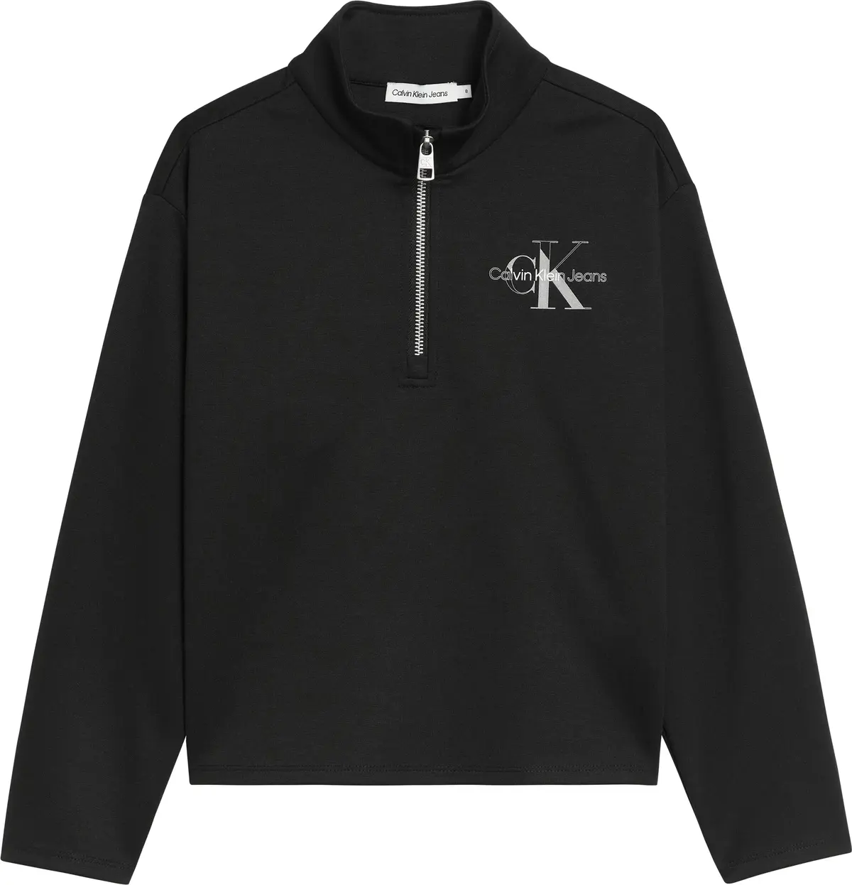 Calvin Klein MONOGRAM LOGO PUNTO Erkek Siyah T-Shirt