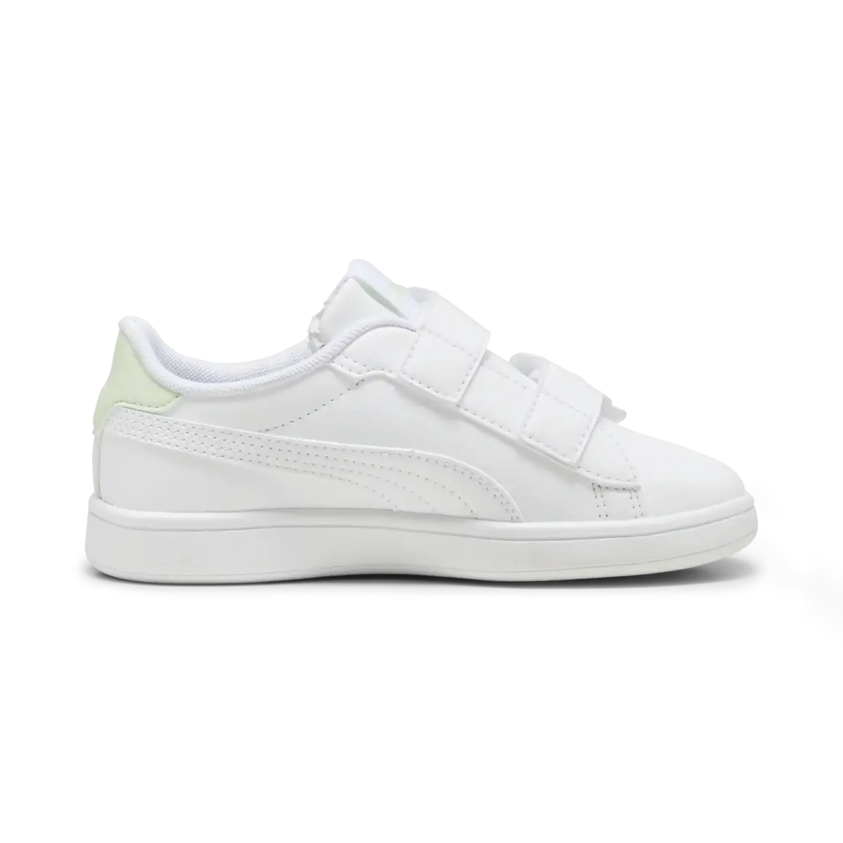 Puma Smash 3.0 Badges V PS Beyaz Kız Çocuk Spor Ayakkabı