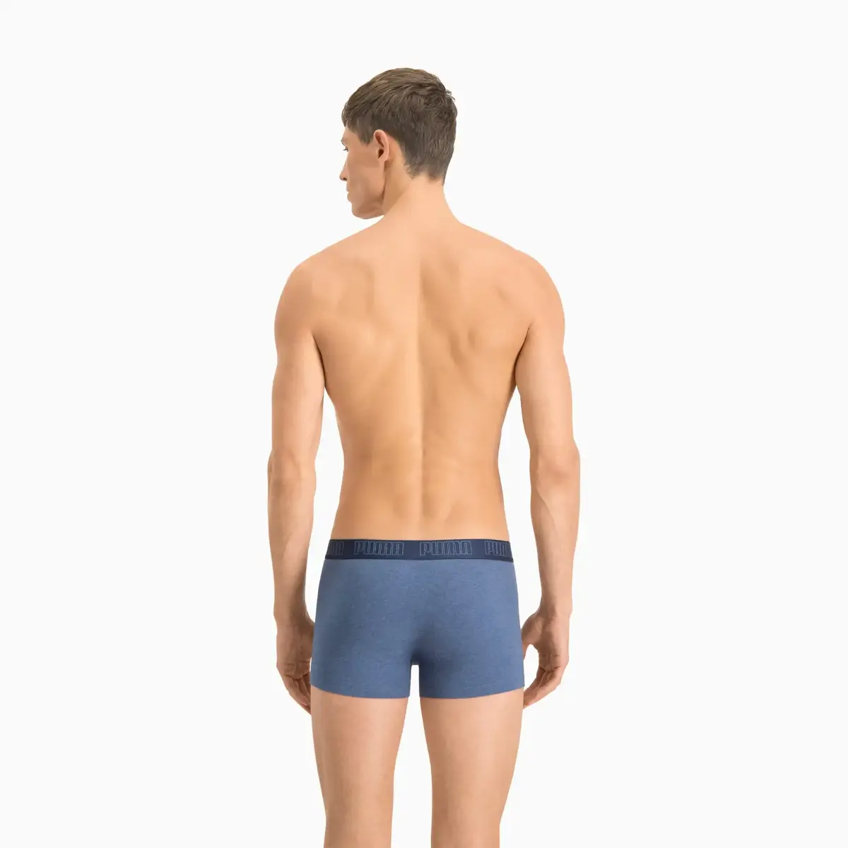 Puma PUMA BASIC TRUNK 2P denim Mavi Erkek 2'li Boxer