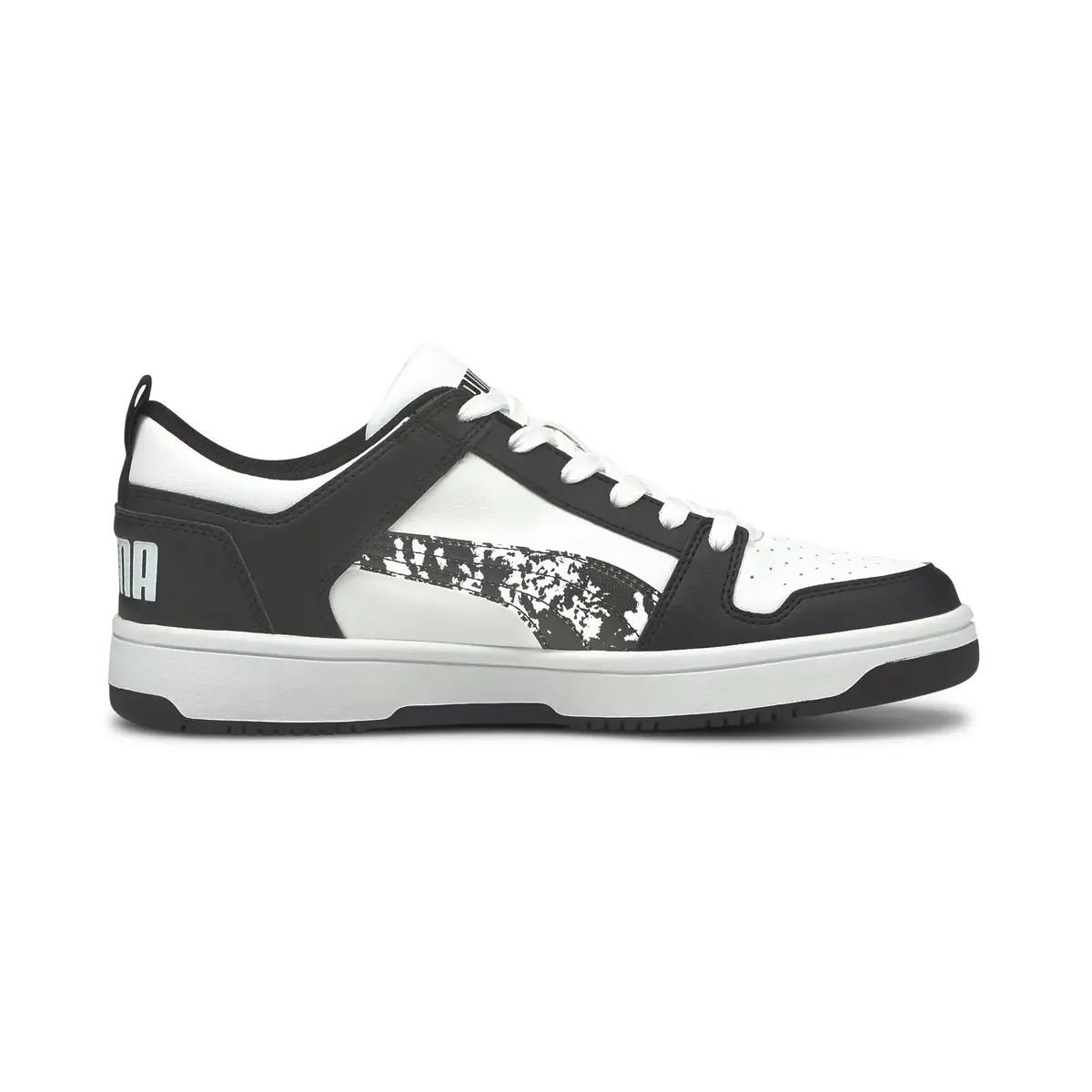 Puma Rebound LayUp Lo Camo Siyah Unisex Günlük Spor Ayakkabı