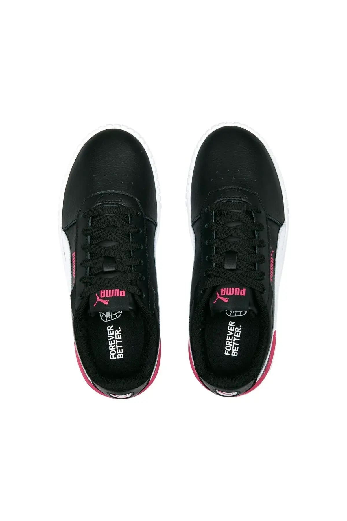 Puma Carina 2.0 Jr Glow Siyah Kadın Günlük Spor Ayakkabı