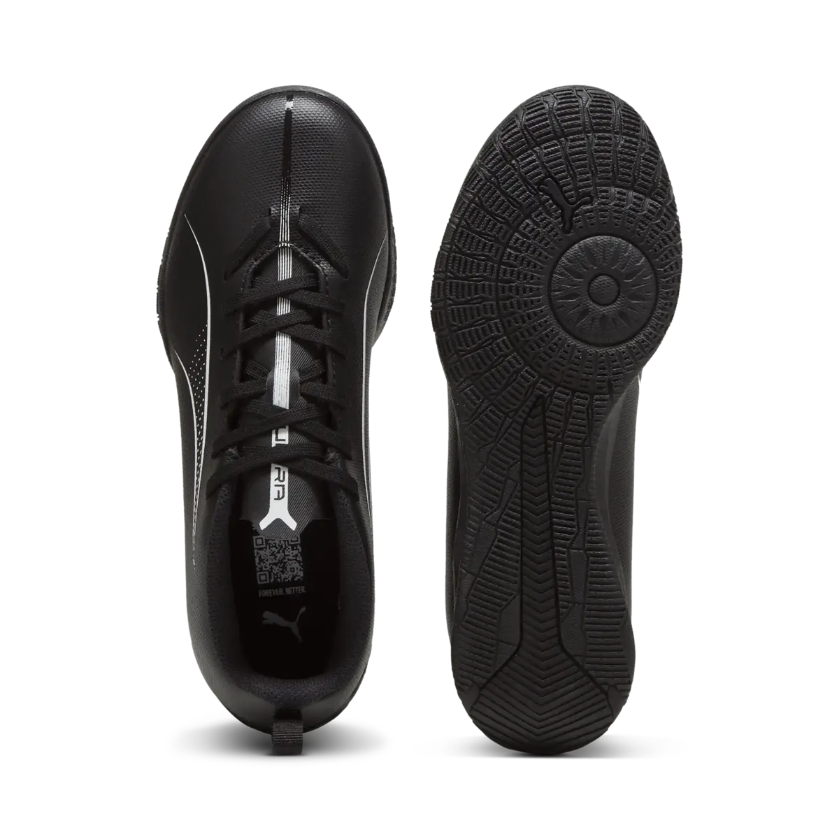 Puma ULTRA 5 PLAY IT Jr Siyah Erkek Çocuk Halı Saha Ayakkabısı