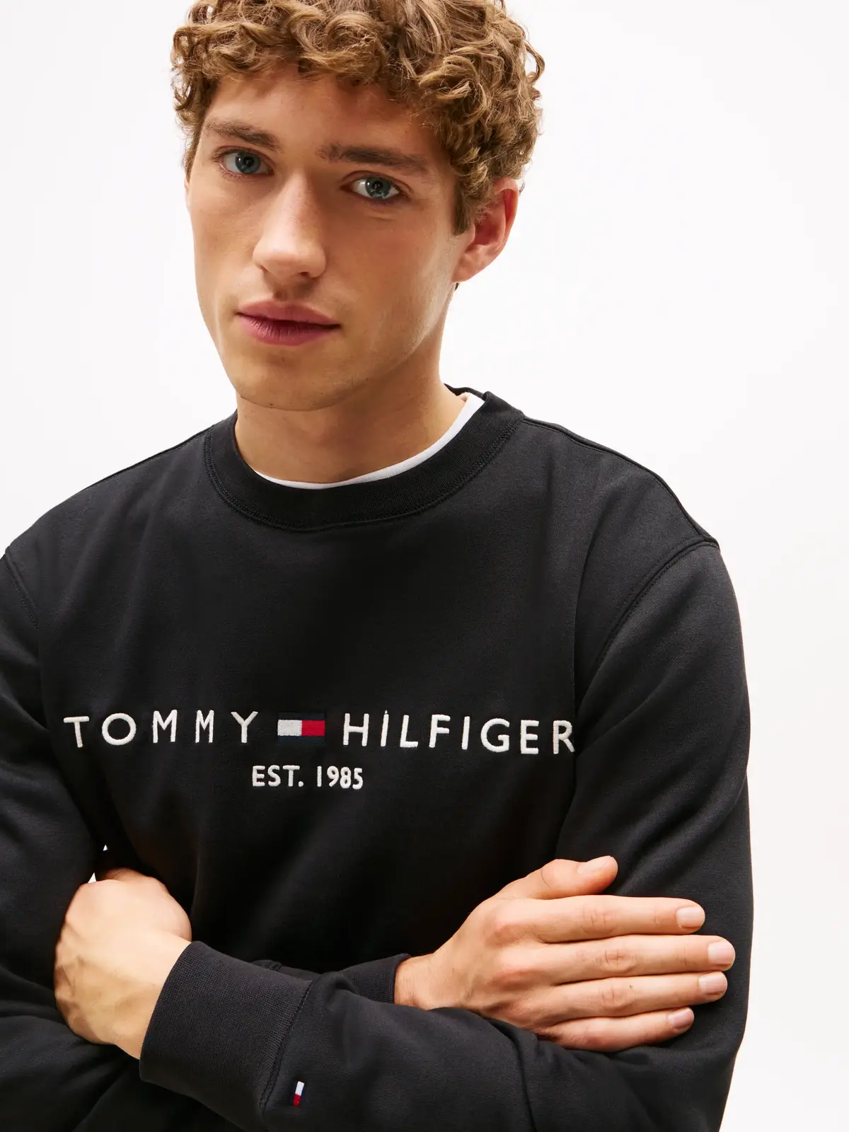 TOMMY LOGO SWEATSHIR, BDS